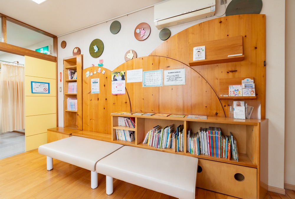 予防接種の患者様専用の入口があります